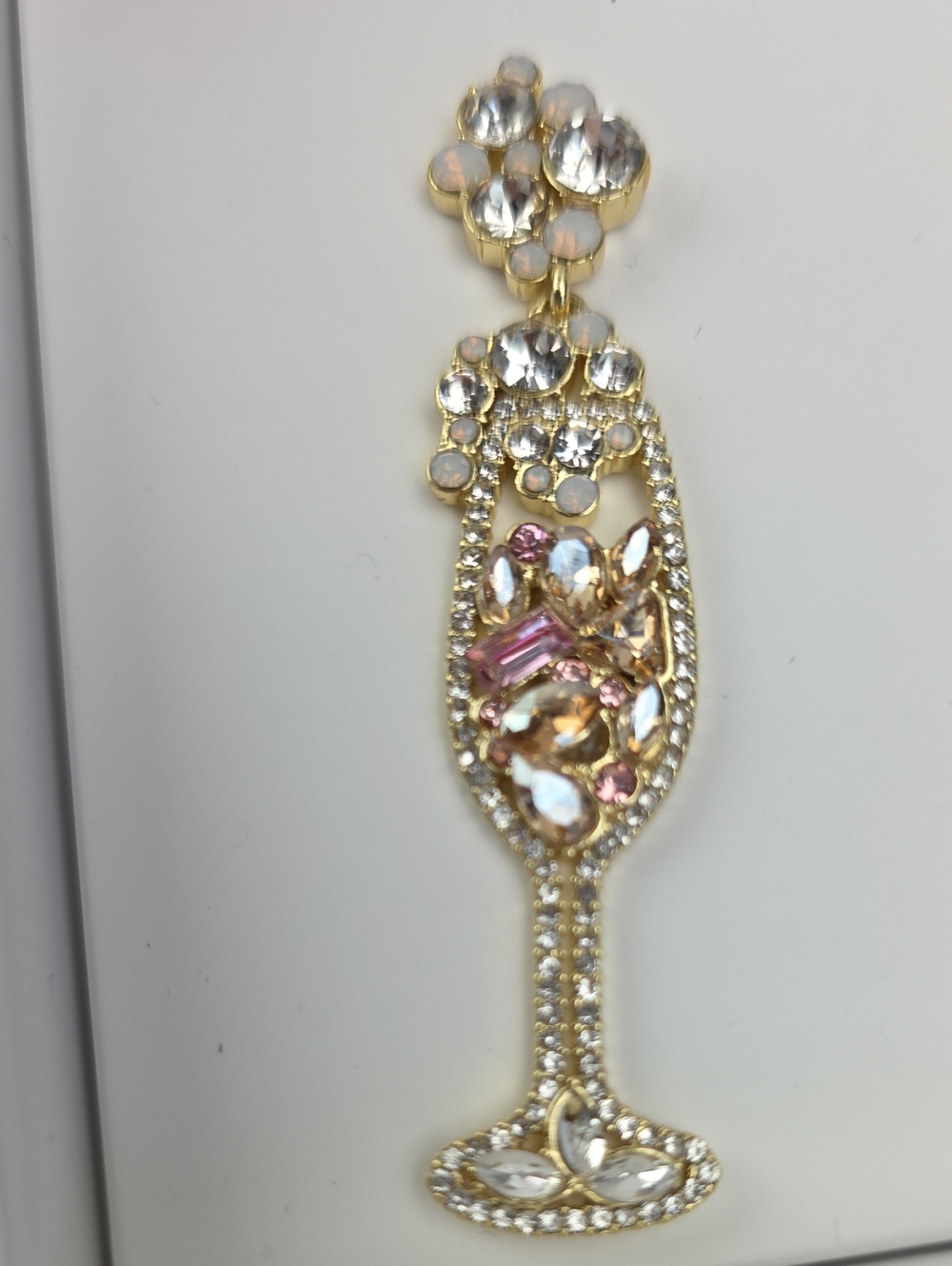BaubleBar Champagne Taste Feeling Bubbly Dangle Earrings - Picture 6 of 6